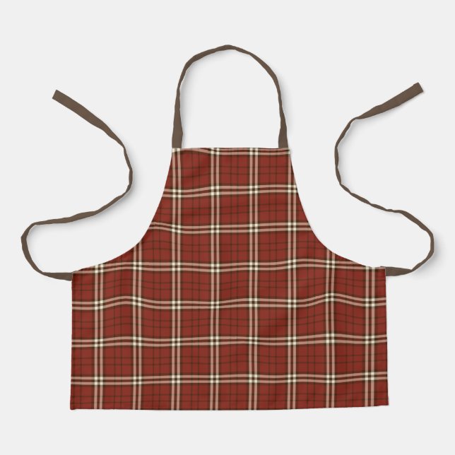 Red Tartan Apron (Front)