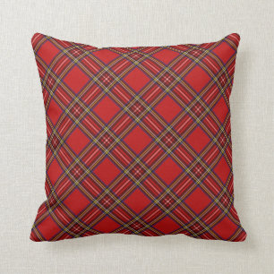 Red Tartan Cushion