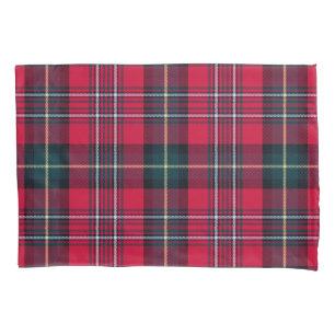 Red Tartan Pillowcase