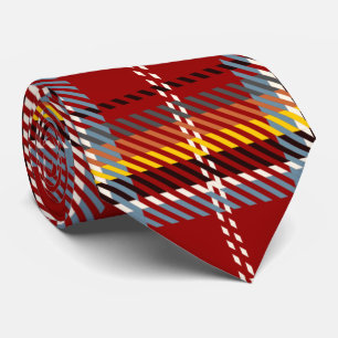 Red Tartan Tie