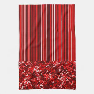 Red  tea towel