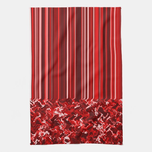 Red  tea towel (Vertical)