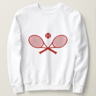 Red Tennis Sweatshirt