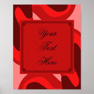 Red Theme Poster for Events