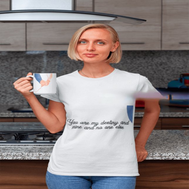 Red Thread of Fate – Soulmate Hand-Holding Love Ar Two-Tone Coffee Mug (Creator Uploaded)