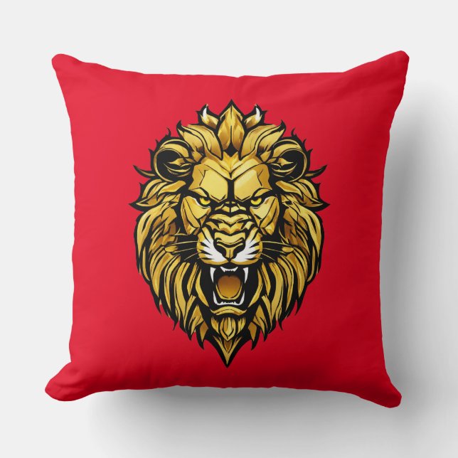 Red Throw Pillow (Front)