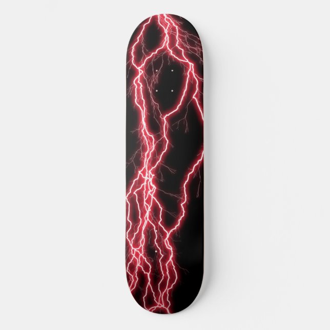 Red Thunderstorm Electric Skateboard (Front)