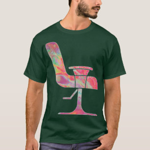 Red Tie Dye Salon Chair T-Shirt