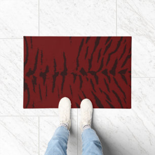 Red Tiger Digital Print Doormat