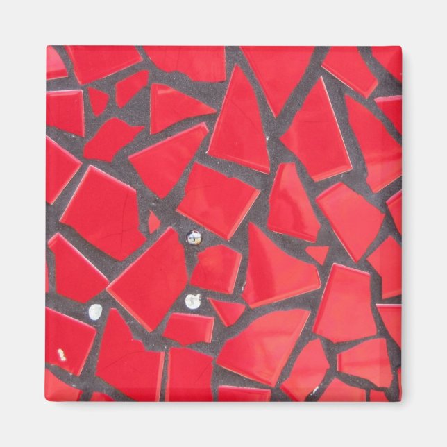 red tile magnet (Front)