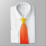 Red to Yellow Sunset Gradient Tie<br><div class="desc">A red to yellow sunset gradient on a neck tie. A seaside or beach special event tie. You can also copy and paste to the back side if you'd like.</div>