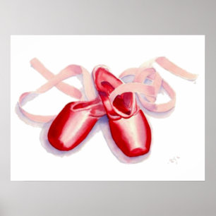 Red Toeshoes Print