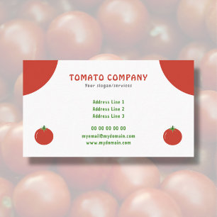Red Tomato Business Card