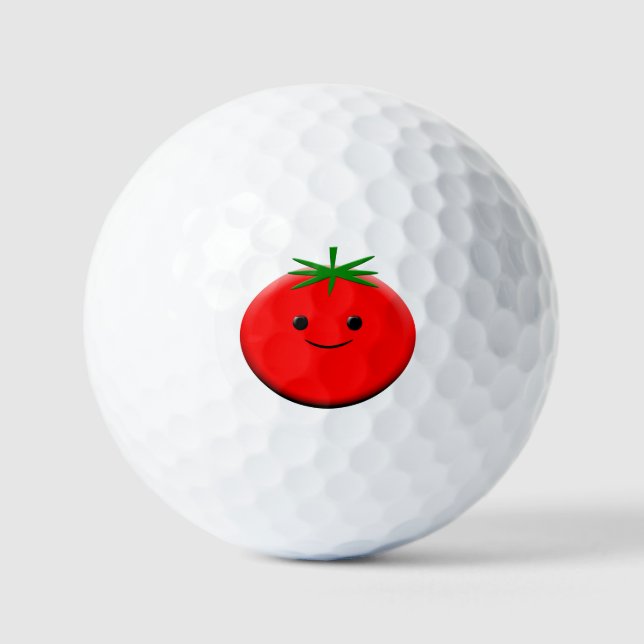 Red Tomato  Golf Balls (Front)