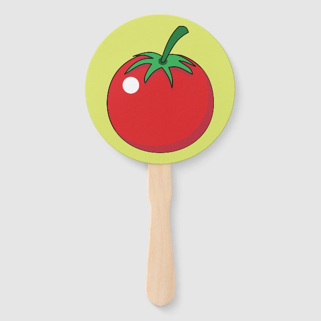 Red Tomato Hand Fan (Front)