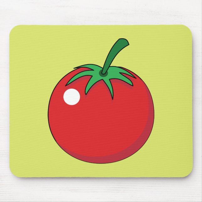 Red Tomato Mouse Pad (Front)