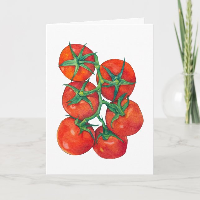 Red Tomatoes Card (Front)
