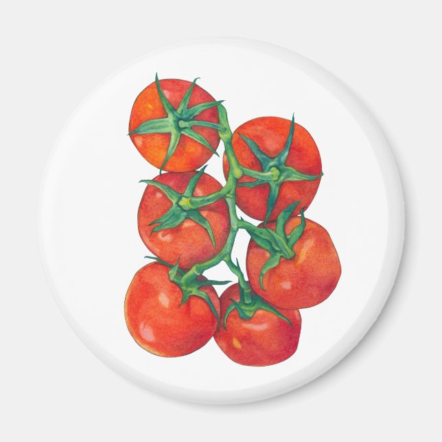 Red Tomatoes Magnet (Front)