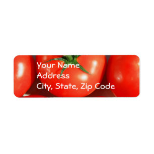 Red Tomatos Address labels