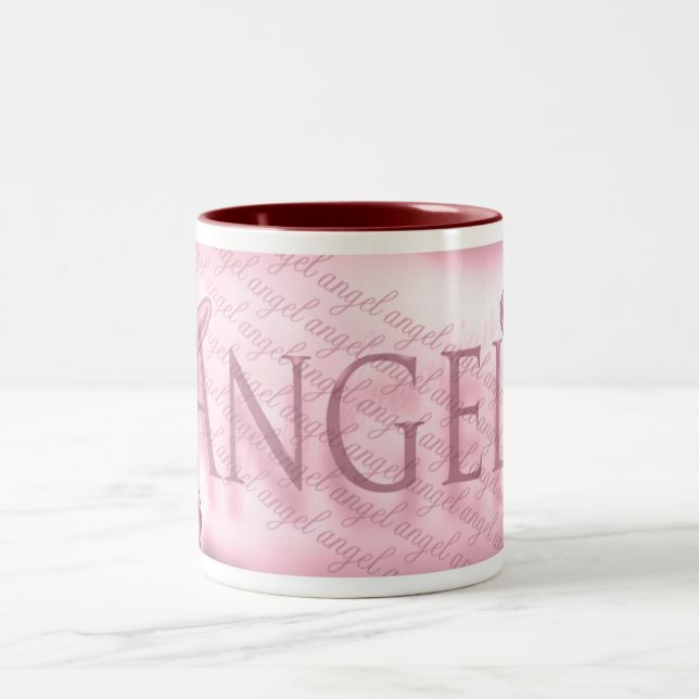 Red Tone Angel Mug (Center)