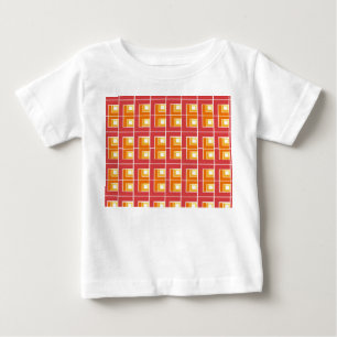 Red Topsy Turvy  Baby T-Shirt