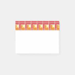 Red Topsy Turvy  Post-it Notes