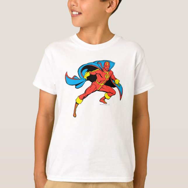 Red Tornado Cape Pose T-Shirt (Front)