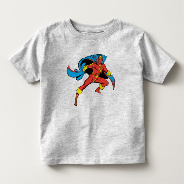 Red Tornado Cape Pose Toddler T-Shirt (Front)