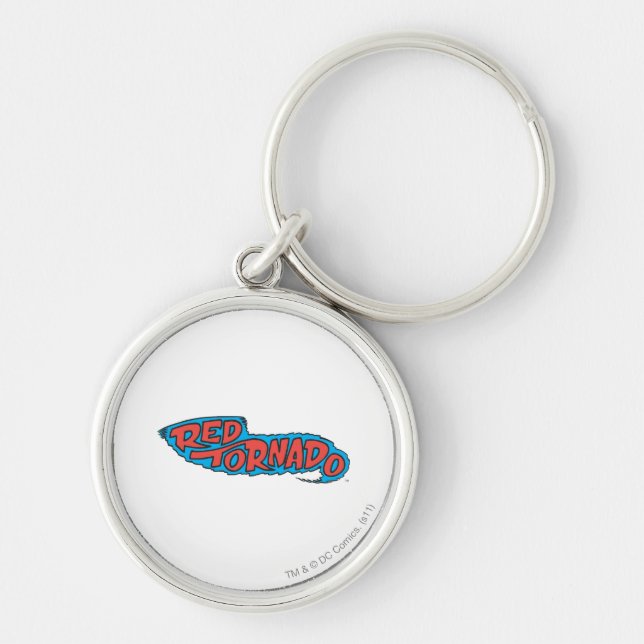 Red Tornado Logo Key Ring (Front)