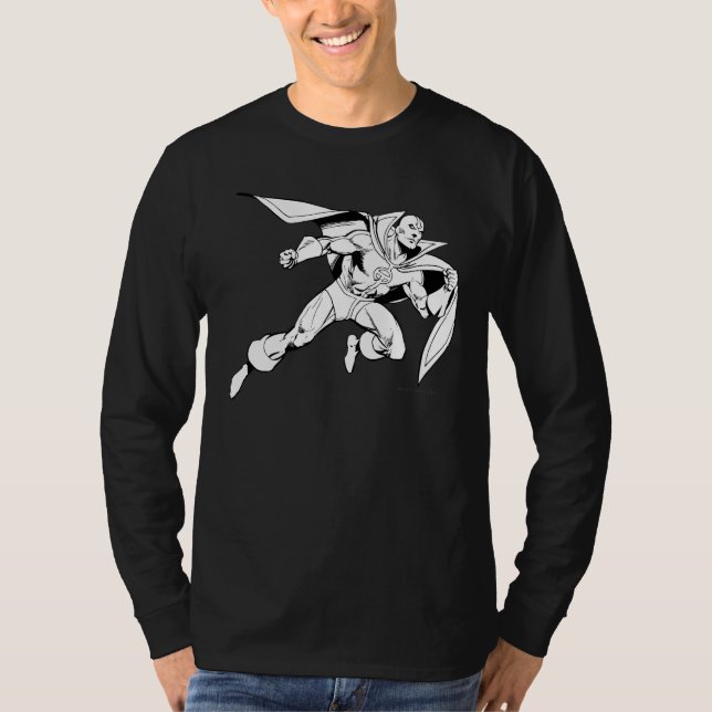 Red Tornado Outline T-Shirt (Front)