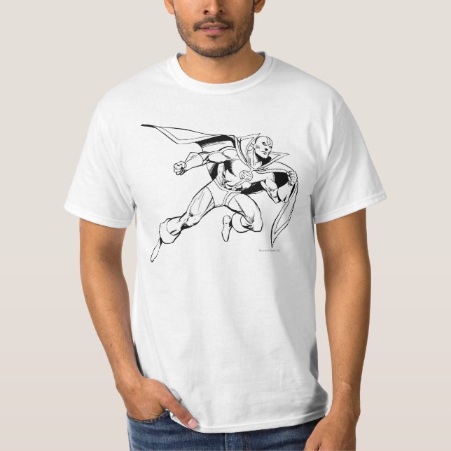 Red Tornado Outline T-Shirt (Front)
