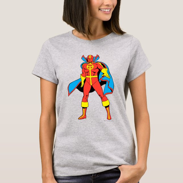 Red Tornado Pose T-Shirt (Front)
