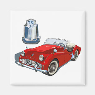 Red TR3 Magnet