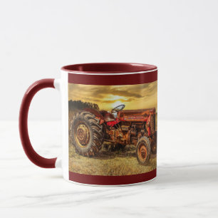 Red Tractor Mug