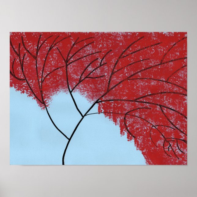 Red Tree Poster (Front)