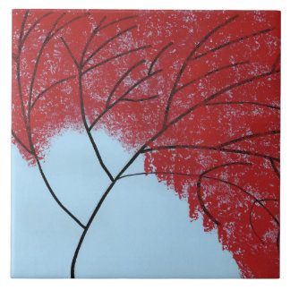 Red Tree Tile