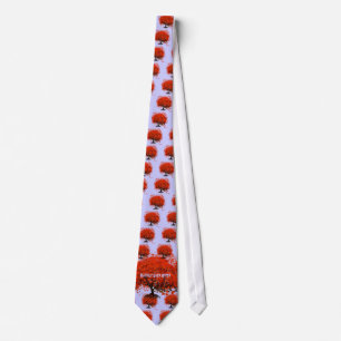 Red Tree Wedding T-Shirts, Gifts, Stickers & Favou Tie