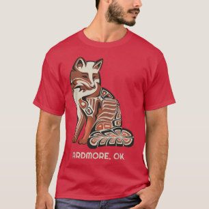 Red Tribal Fo Ardmore OK Native American Artwork T-Shirt