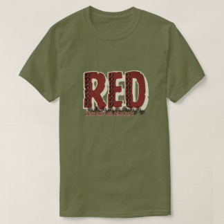 RED Tribal T-Shirt - Honour Our Deployed