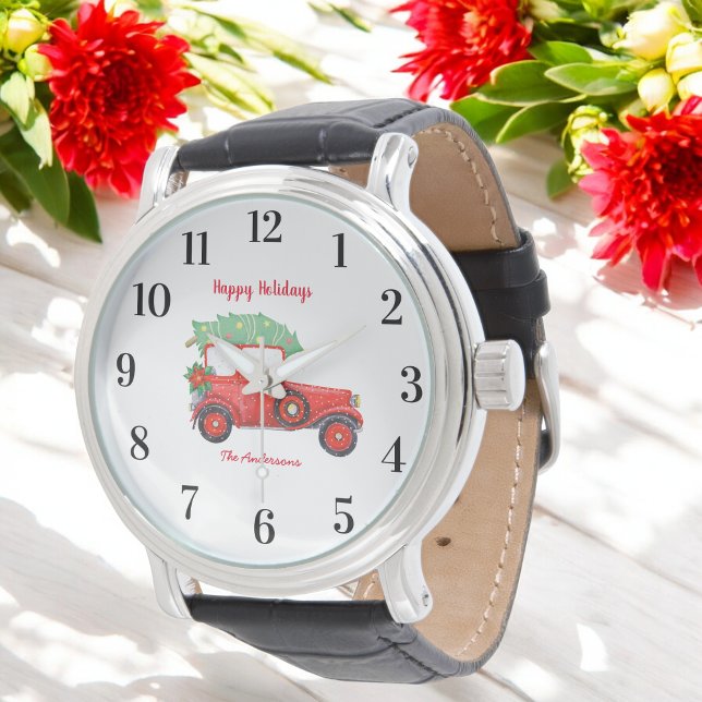 Red Truck Christmas Holiday  Watch (Creator Uploaded)