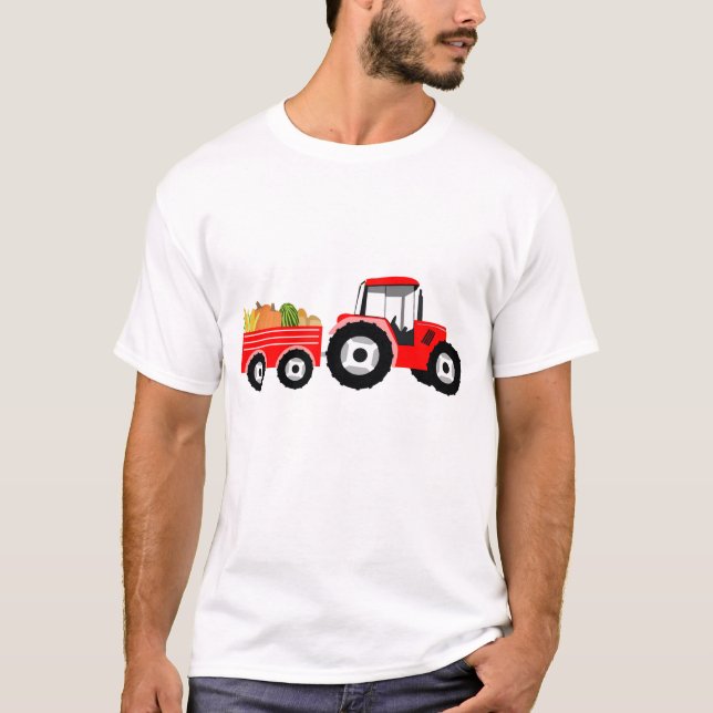 Red Truck Farm Produce T-Shirt (Front)