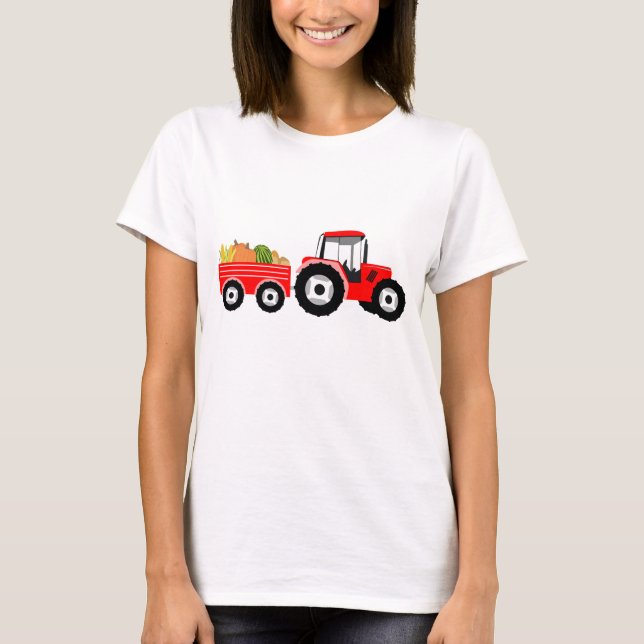 Red Truck Farm Produce T-Shirt (Front)