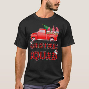 Red Truck Gnomes Christmas - Christmas Squad Famil T-Shirt