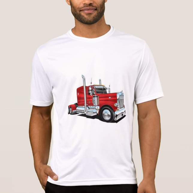 Red truck  T-Shirt (Front)