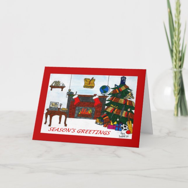 Red TSSB Xmas Card (Front)