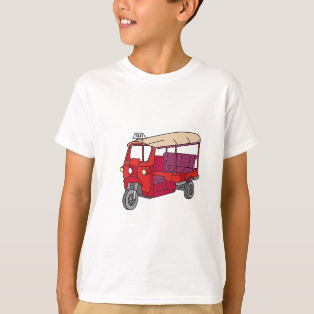 Red Tuktuk T-Shirt (Front)