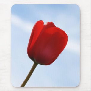 Red Tulip Mousepad