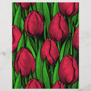 Red tulips
