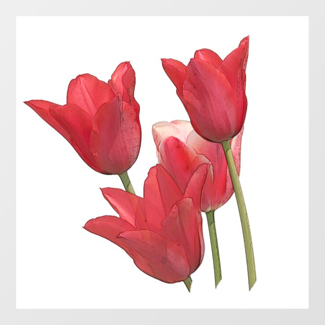 Red Tulips (Sheet)