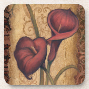 Red Tulips II Coaster